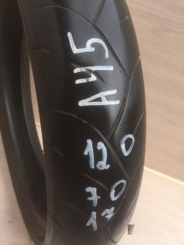 45) Dunlop Sportmax Qualifier 120/70/17 TireMoto