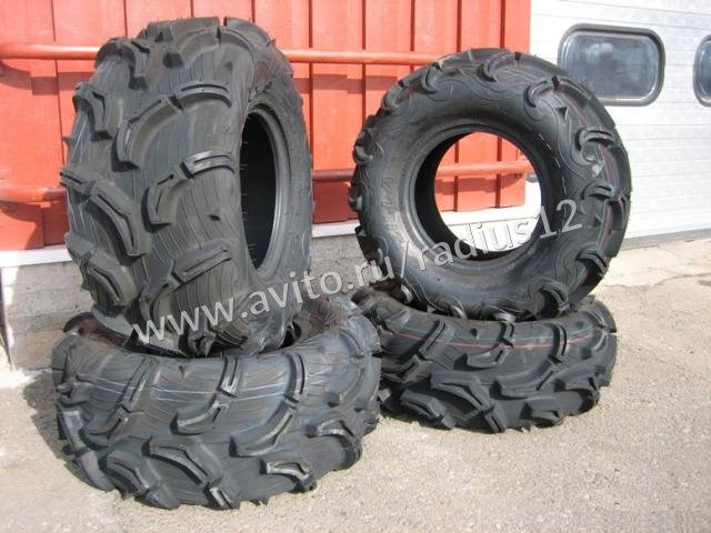 Комплект шин для квадроцикла maxxis zilla 27 R14