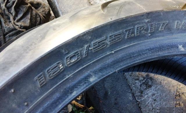 Shinko 180-55-R17 зад 1 шт