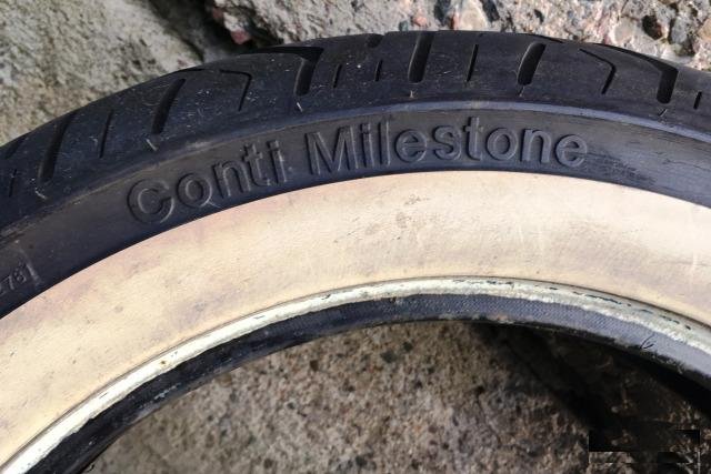 Continental Milestone 130-90-16 белая боковина