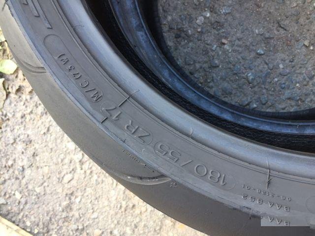 180/55/17 Michelin 10/07