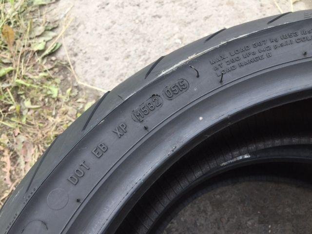 190/55/17 Metzeler 05/15