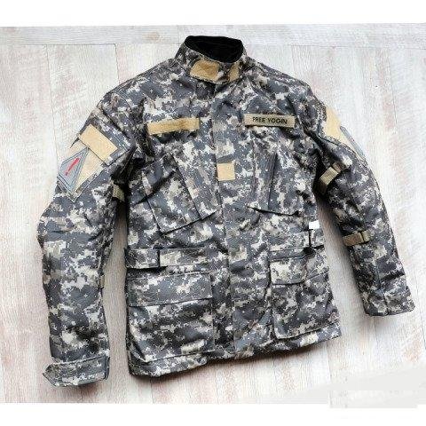 Мотокуртка текстильная Free Yogin Camo камуфляж