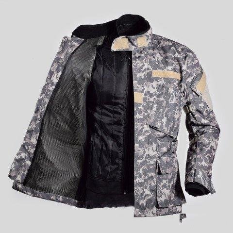 Мотокуртка текстильная Free Yogin Camo камуфляж