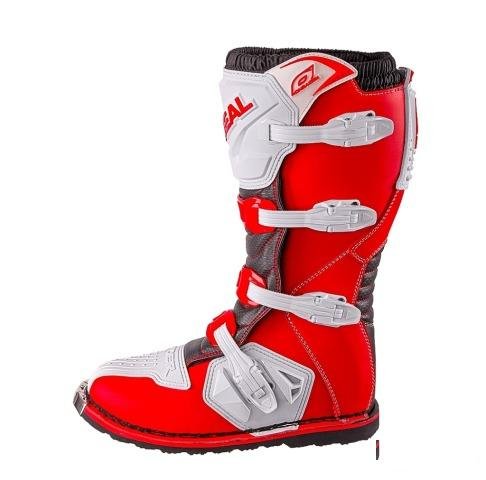 Мотоботы кроссовые Oneal Rider Boot красные