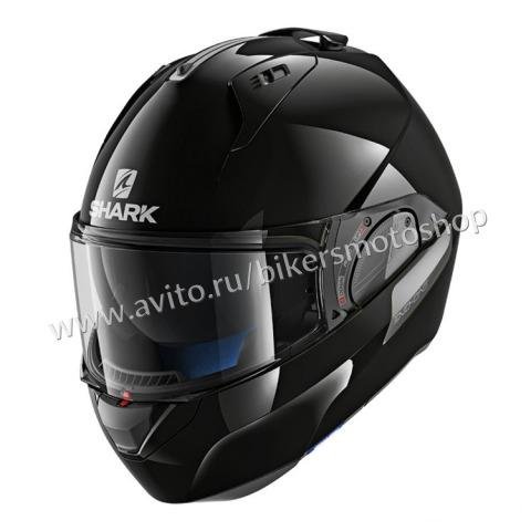 Мотошлем-модуляр Shark Evo-One 2 Glossy Black