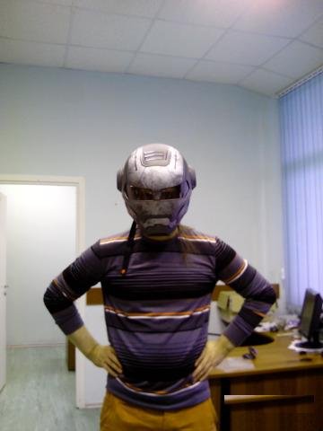 Мотошлем iron MAN