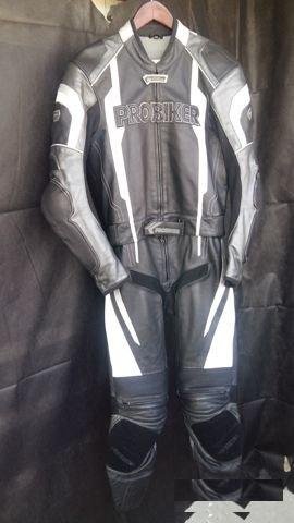 Кожаный раздельный мотокомбинезон Probiker