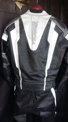 Кожаный раздельный мотокомбинезон Probiker