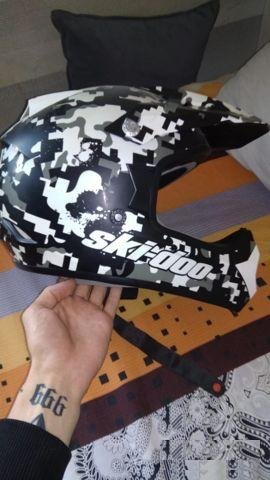 Шлем ski-doo, черепаха в подарок