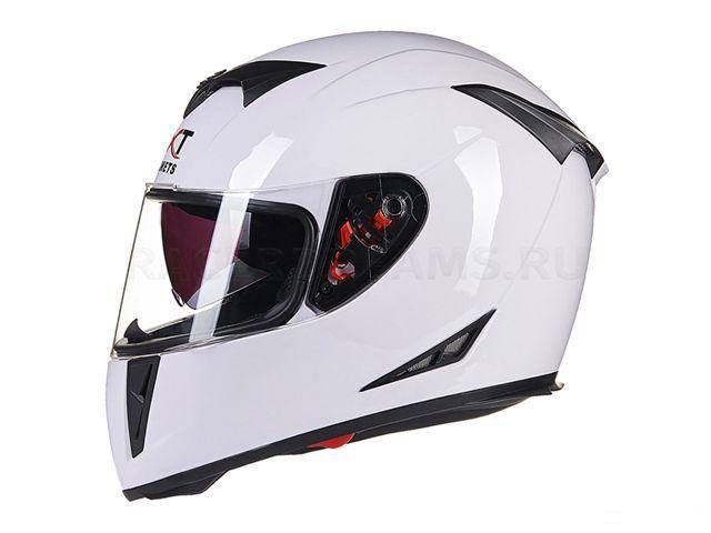 Мотошлем с очками GXT 358 белый (новый)