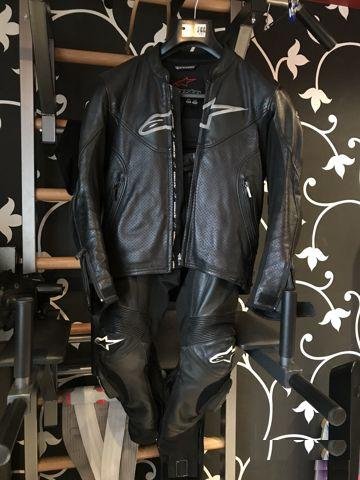 Мотокомбинезон кожа Alpinestars размер 48