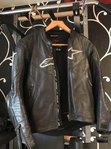 Мотокомбинезон кожа Alpinestars размер 48