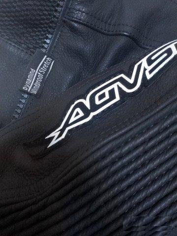 Мотоштаны AGV Sport, кожаные, размер 28, XS-S