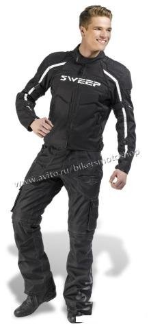 Мотокуртка текстильная Sweep Il Brutto Black - S