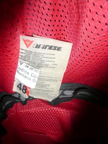 Раздельный кожаный комбинезон dainese