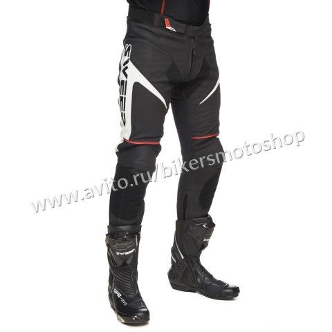 Мотобрюки спортивные Sweep Speedster Black-White