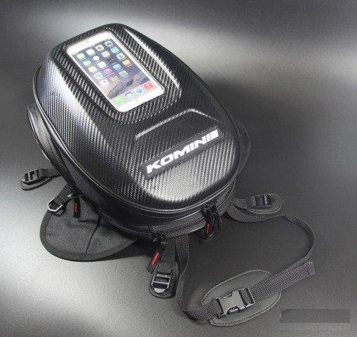 Сумка на бак мотоцикла Komine SA-225 карбон новая