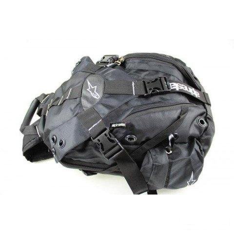 Моторюкзак Alpinestars большой черный/белый новый