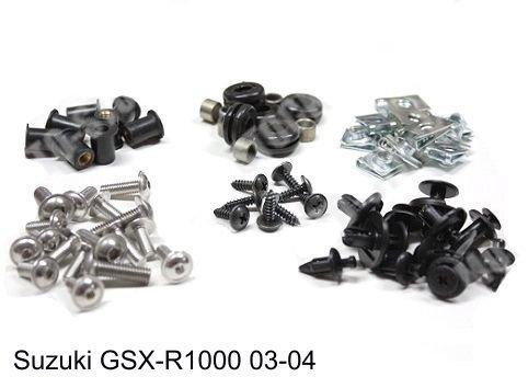 Комплект крепежа пластика Suzuki gsxr1000 03-04